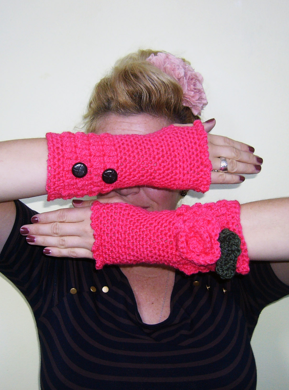 Crochet Pattern: arm warmers by Momwithahook Patterns - Scribd